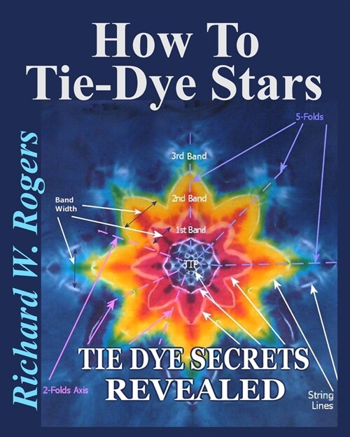 How to Tie-Dye Stars: Tie-Dye Secrets Revealed (Paperback)
