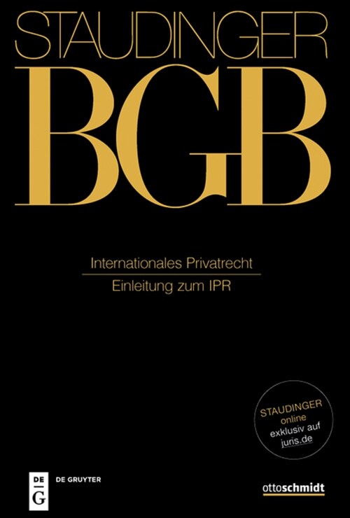 Internationales Privatrecht: (Einleitung Zum Ipr) (Hardcover, Neubearb.)