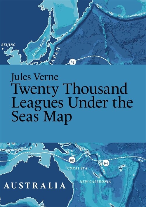 Jules Verne: Twenty Thousand Leagues Under the Sea Map (Folded)