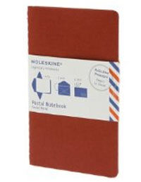 Moleskine Postal Notebook - Large Red