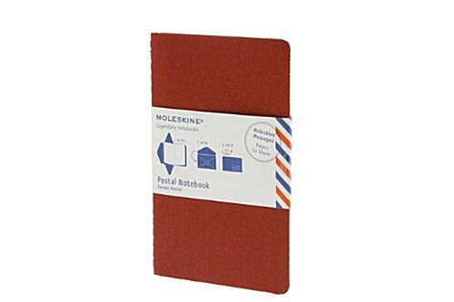 Moleskine Postal Notebook - Large Red