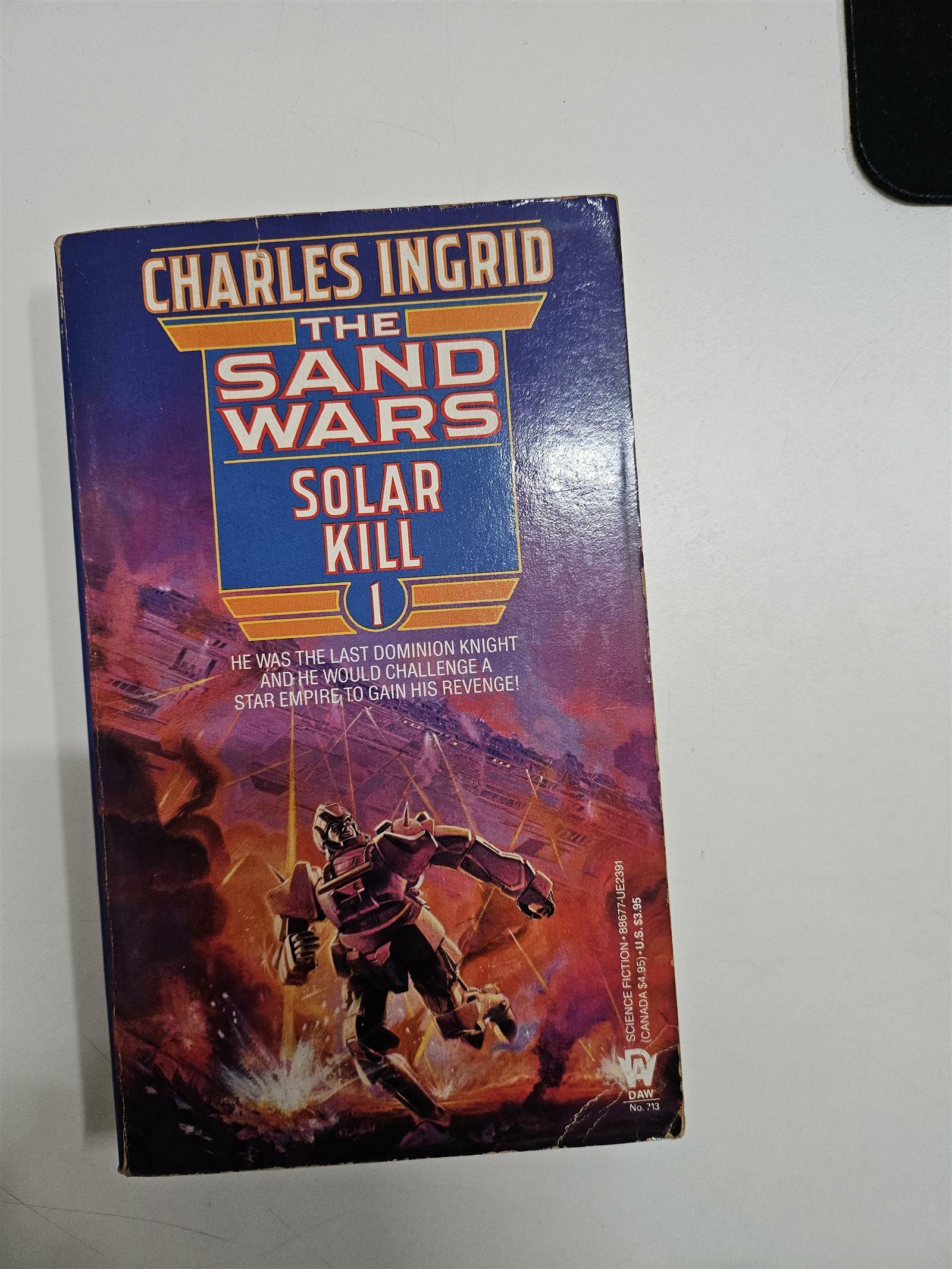 [중고] Solar Kill: The Sand Wars #1 (Mass Market Paperback, Reissue)