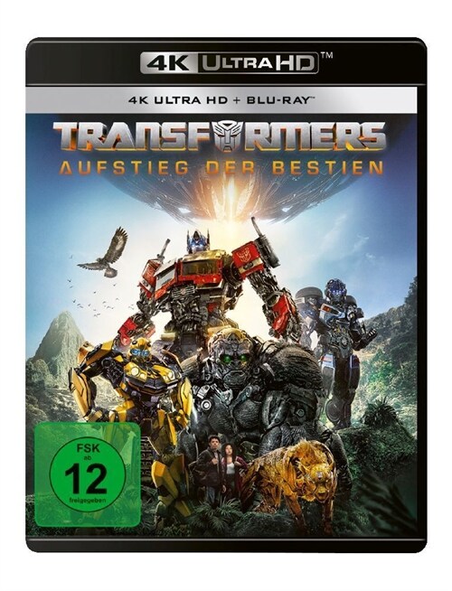 Transformers: Aufstieg der Bestien 4K, 1 UHD-Blu-ray + 1 Blu-ray (Blu-ray)