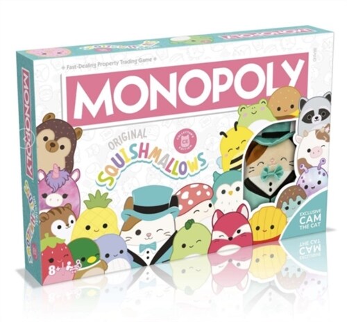 Squishmallows Monopoly Game (Paperback)