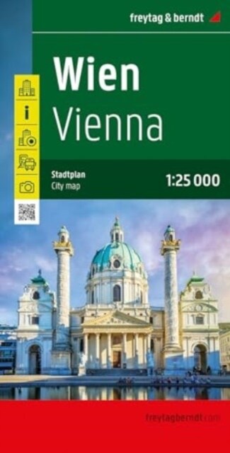 Vienna City Map 1:25,000 (Sheet Map, folded)