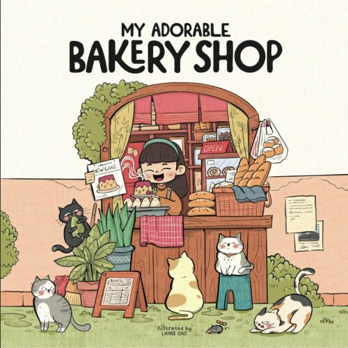My Adorable Bakery Shop Coloring Book (Paperback)