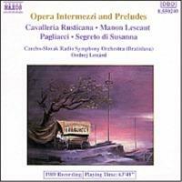 [중고] Ondrej Lenard / 오페라 전주곡과 간주곡 (Opera Intermezzi And Preludes) (수입/8550240) (B)