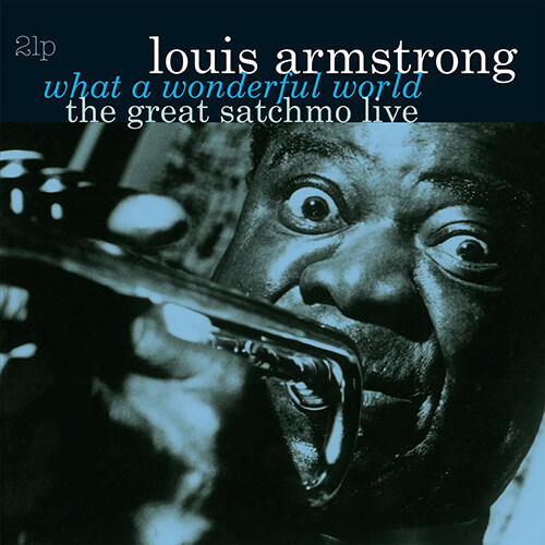 [수입] Louis Armstrong - Great Satchmo Live [180g 하늘색마블 컬러반 2LP]