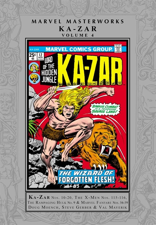 MARVEL MASTERWORKS: KA-ZAR VOL. 4 (Hardcover)