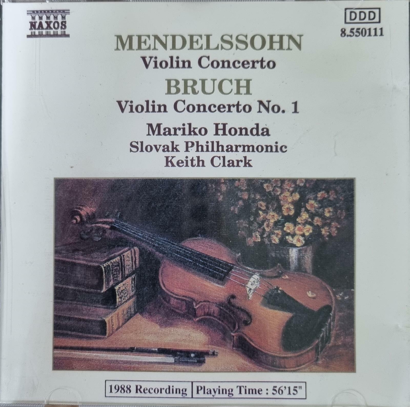 [중고] [CD 수입] Mendelssohn / Bruch - Violin Concerto