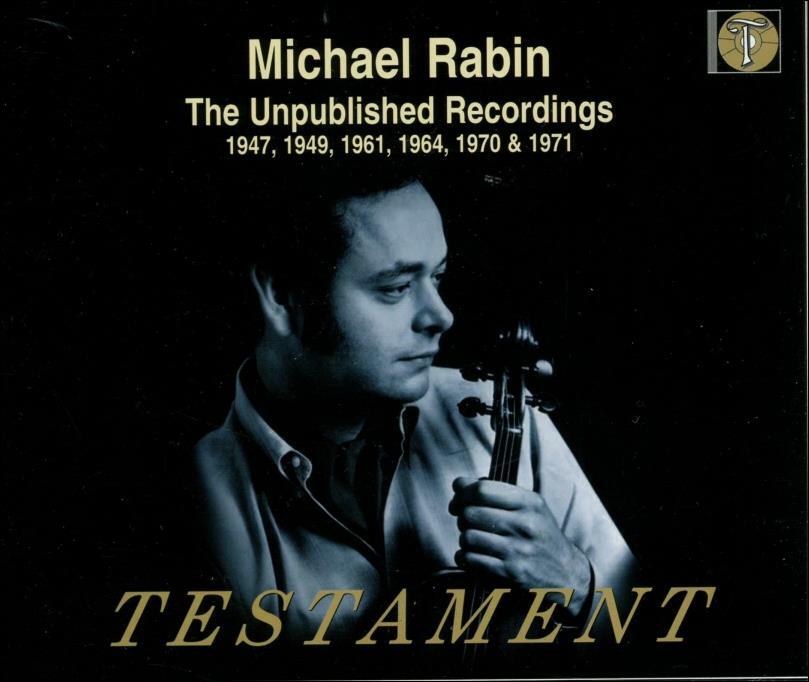 [중고] 마이클 라빈 (Michael Rabin) - 미공개 녹음집 1947-1971 (The Unpublished Recordings) (3CD)(UK발매)
