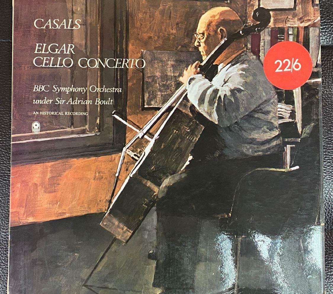 [중고] [LP] 파블로 카잘스 - Pablo Casals - Elgar Cello Concerto LP [U.K반]