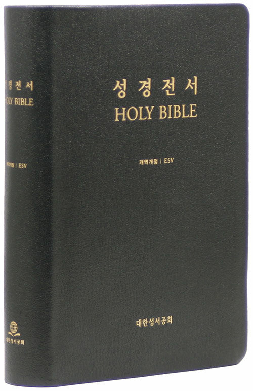 [검정] 개역개정 ESV 한영대조 성경전서 NKES87EDI - 대(大).단본.무색인