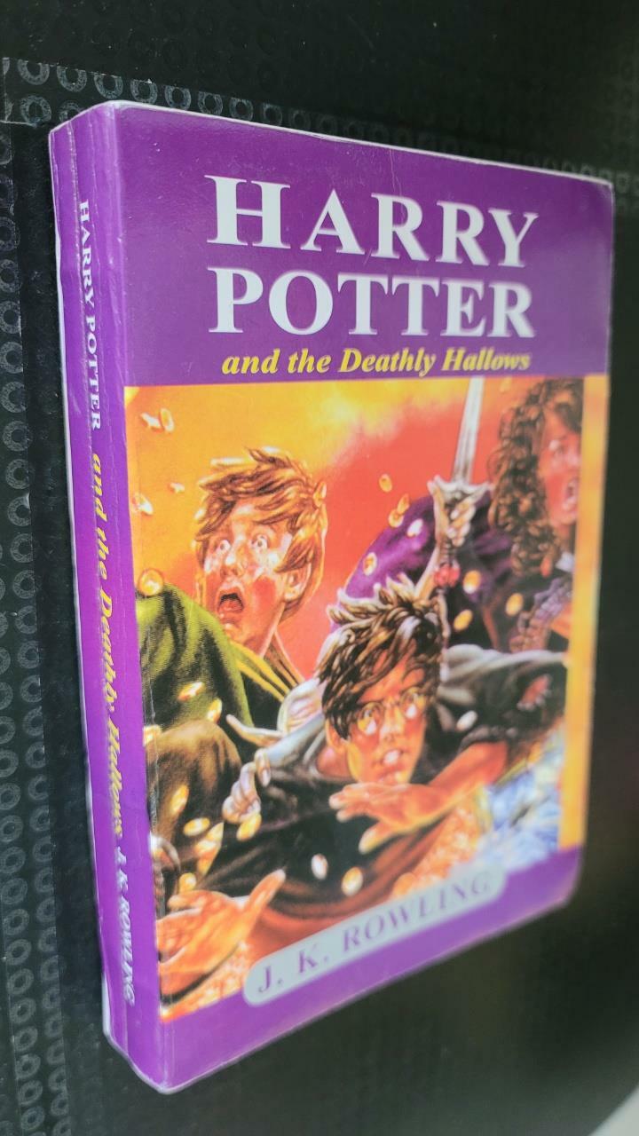 [중고] Harry Potter and the Deathly Hallows : Book 7 (Hardcover, 영국판, Children‘s Edition)