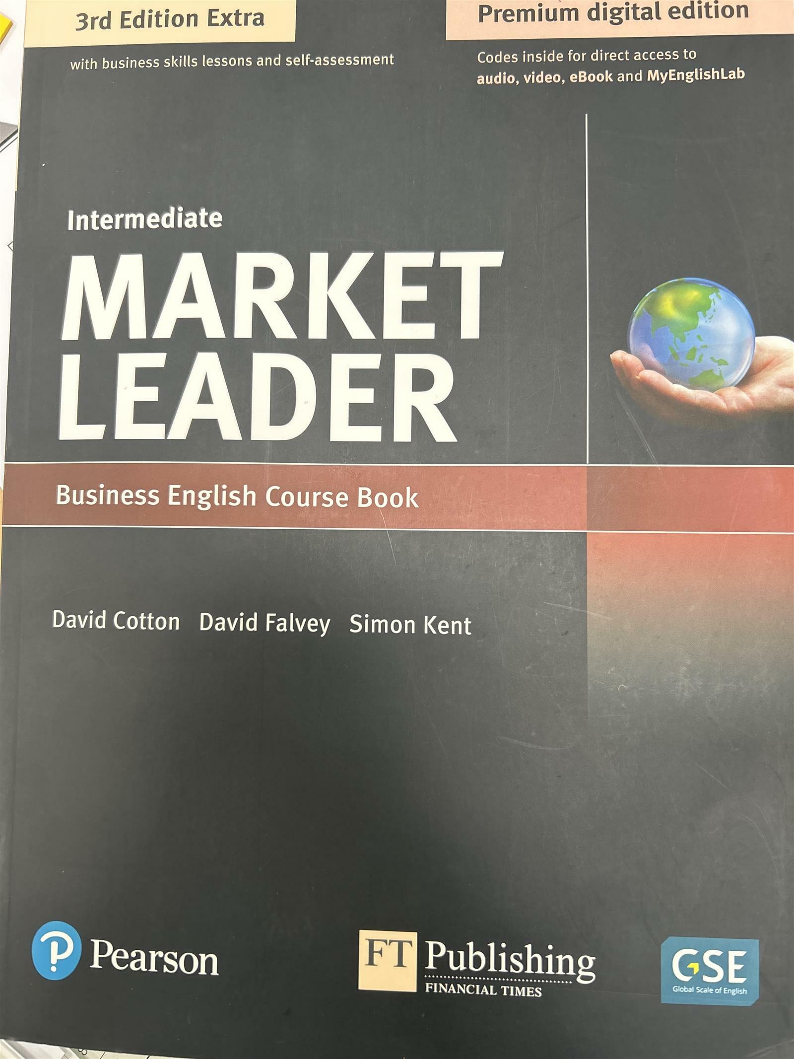 [중고] Market Leader 3e Extra Intermediate Student‘s Book & eBook with Online Practice, Digital Resources & DVD Pack (Multiple-component retail product, 3 ed)