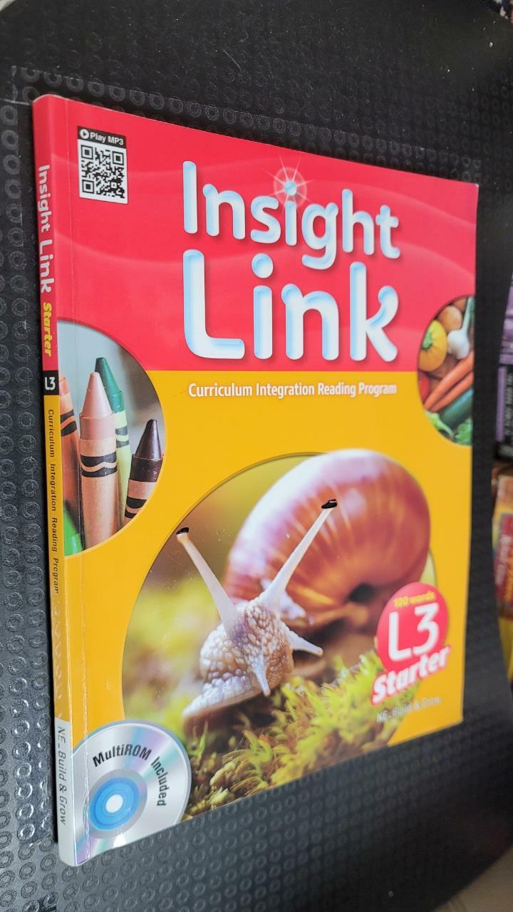 [중고] Insight Link Starter 3 (Student Book + Workbook + MultiROM)