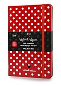 Moleskine Minnie Mouse Limited Edition Hard Plain Large Red Notebook (2014) (Diary)