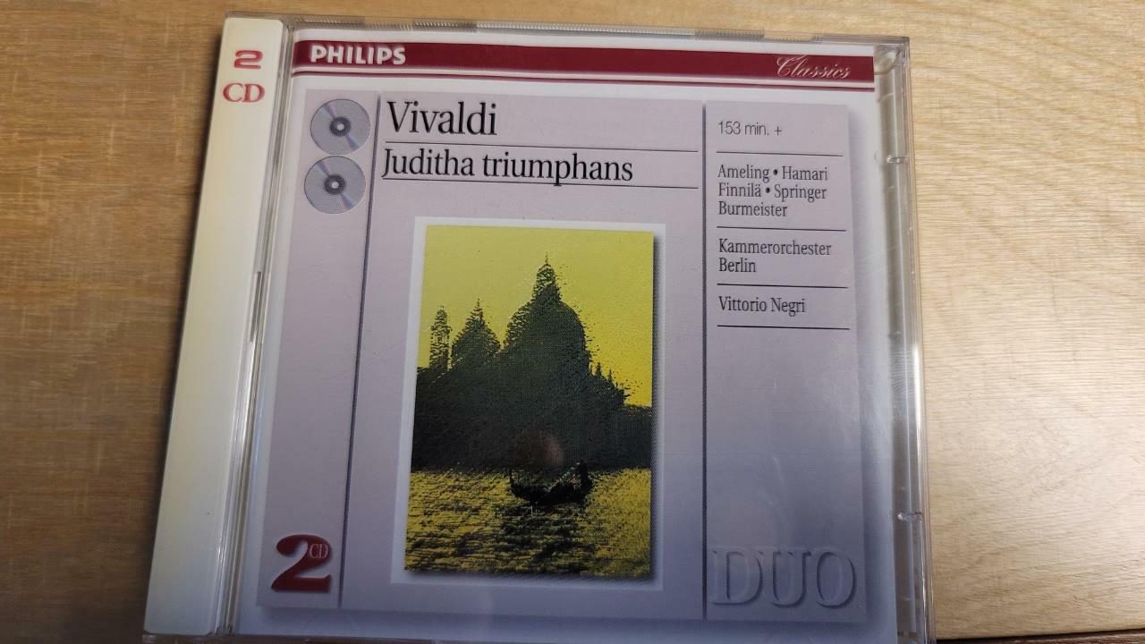 [중고] [수입] Antonio Vivaldi - Juditha Triumphans / Vittorio Negri