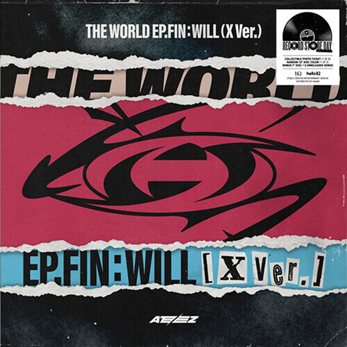 [수입] 에이티즈 - THE WORLD EP.FIN : WILL [Limited Gatefold Exclusive LP] (클리어/블랙아이스 중 랜덤) (+7인치 디스크)