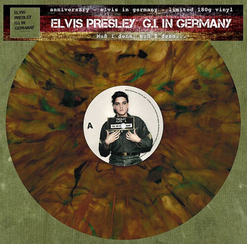 [수입] Elvis Presley - Elvis In Germany [180g 마블 컬러반 LP]