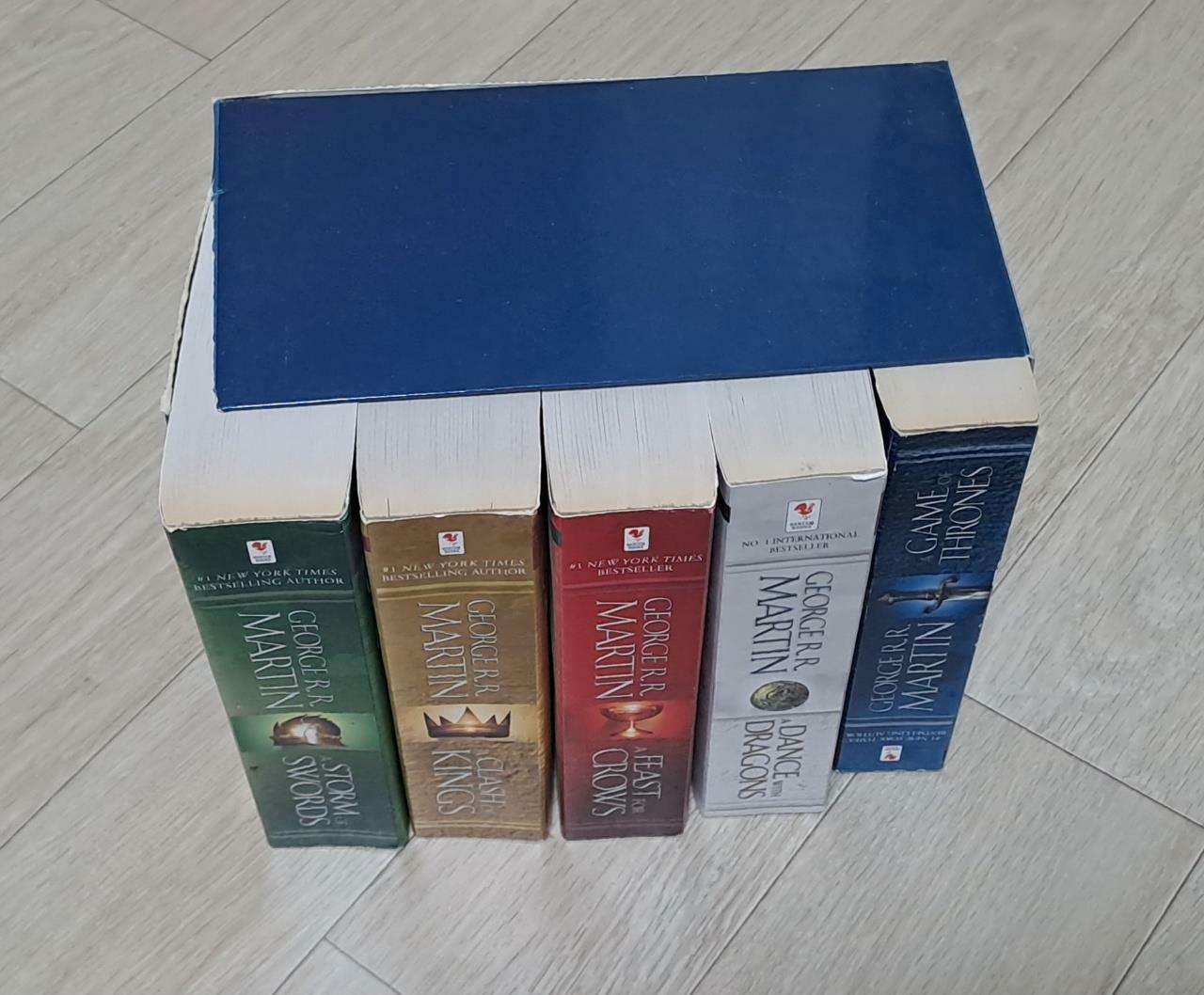 [중고] Game of Thrones: A Song of Ice and Fire 1-5 Boxed Set (Paperback 5권)