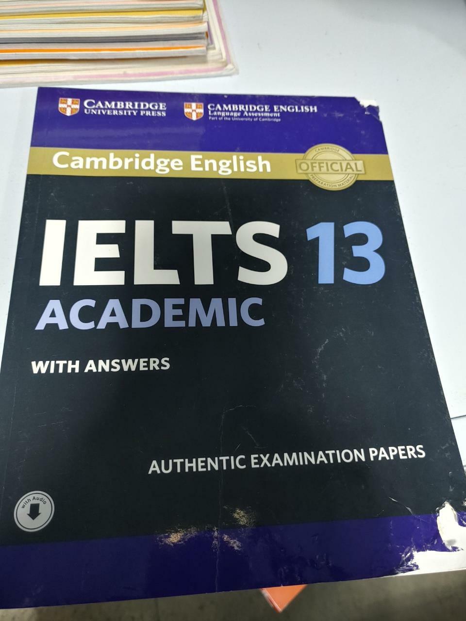 [중고] Cambridge IELTS 13 Academic Student‘s Book with Answers with Audio : Authentic Examination Papers (Package)