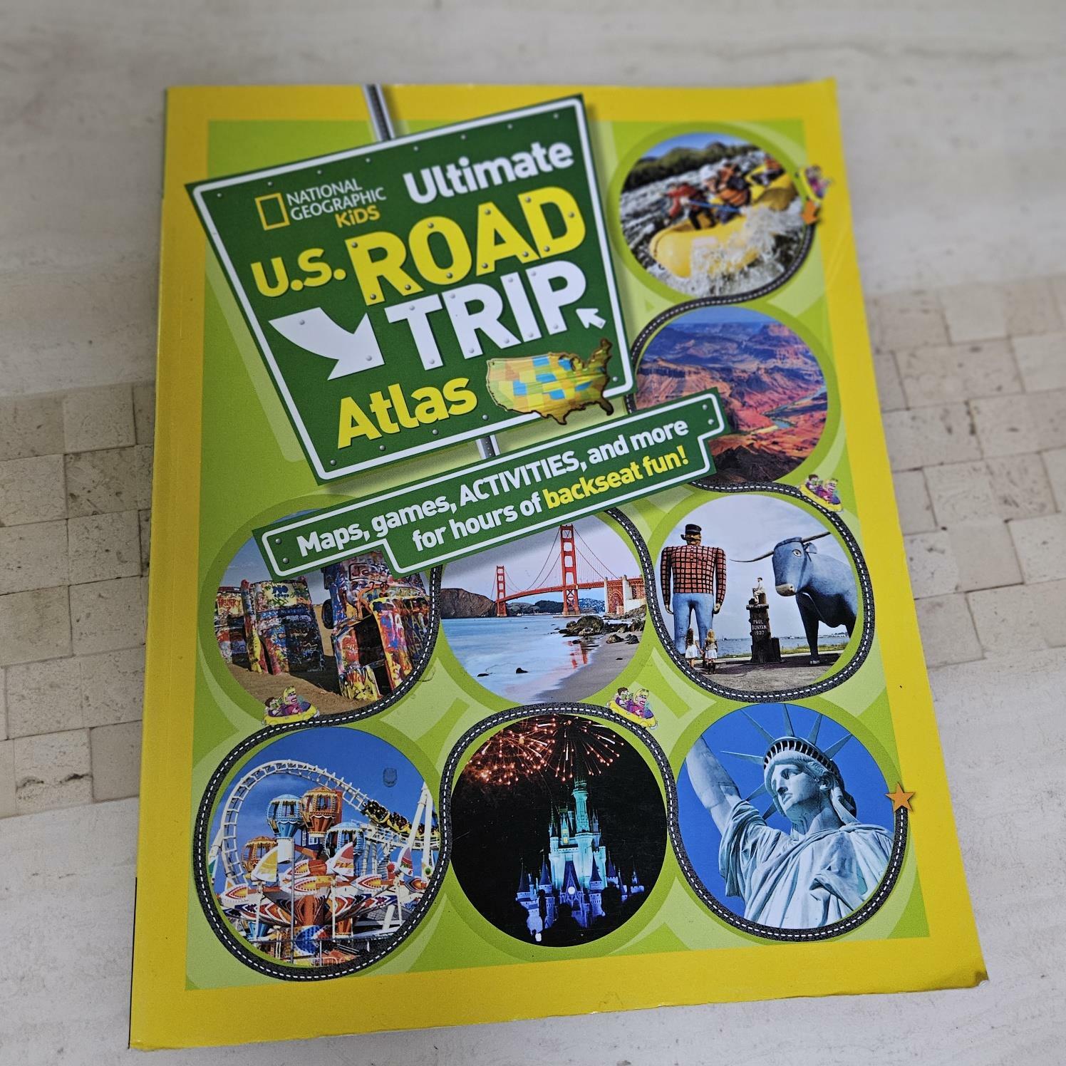[중고] Ultimate U.S. Road Trip Atlas (Paperback)