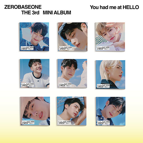 제로베이스원 - 미니 3집 You had me at HELLO [DIGIPACK ver.](버전 9종 중 랜덤발송)