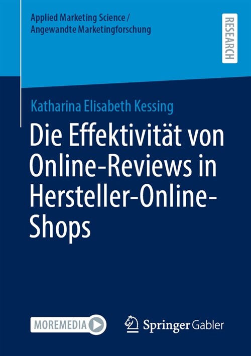 Die Effektivit? Von Online-Reviews in Hersteller-Online-Shops (Paperback, 2024)