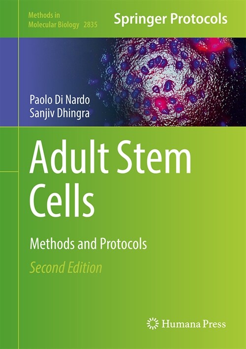 Adult Stem Cells: Methods and Protocols (Hardcover, 2, Second 2024)