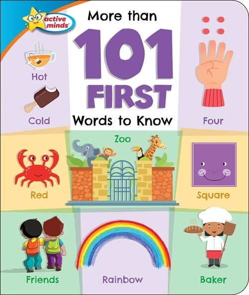 Active Minds More Than 101 First Words to Know (Board Books)