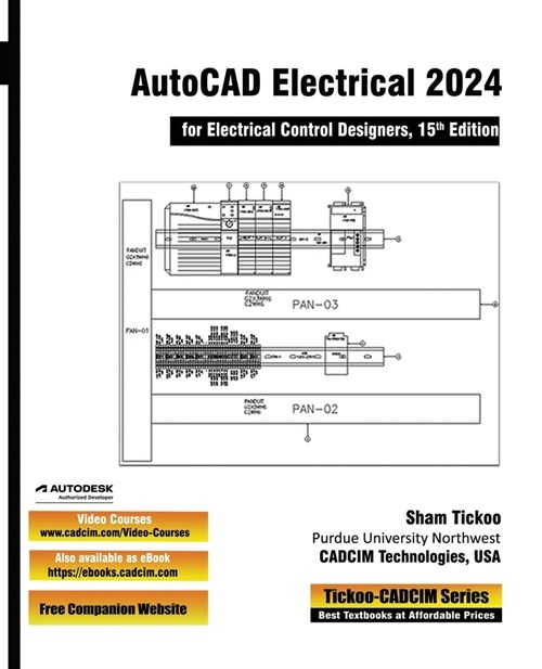 AutoCAD Electrical 2024 for Electrical Control Designers, 15th Edition (Paperback)