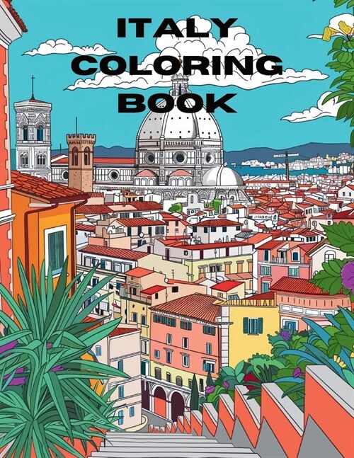 Italy Coloring Book (Paperback)