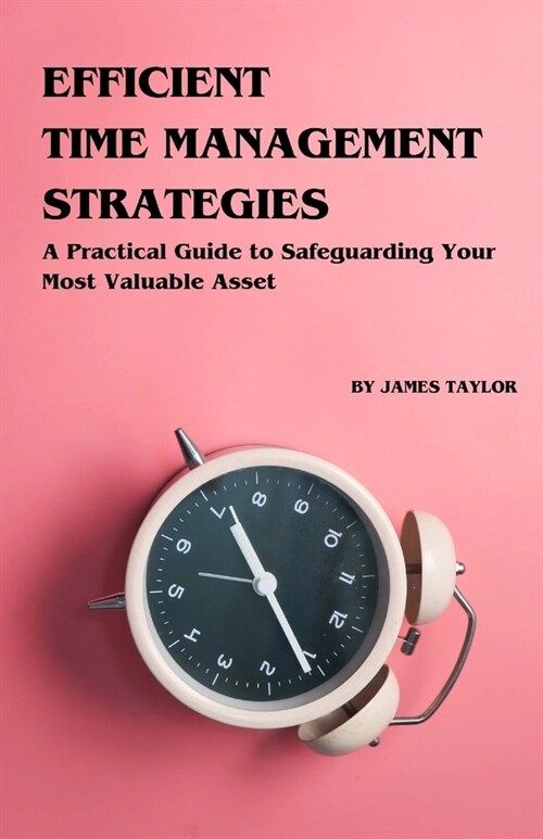 Efficient Time Management Strategies: A Practical Guide to Safeguarding Your Most Valuable Asset (Paperback)