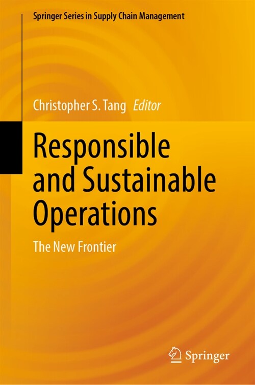 Responsible and Sustainable Operations: The New Frontier (Hardcover, 2024)
