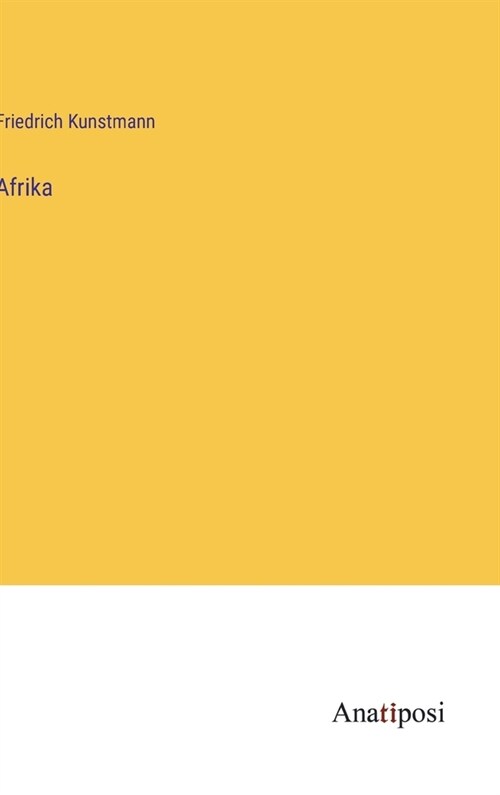 Afrika (Hardcover)