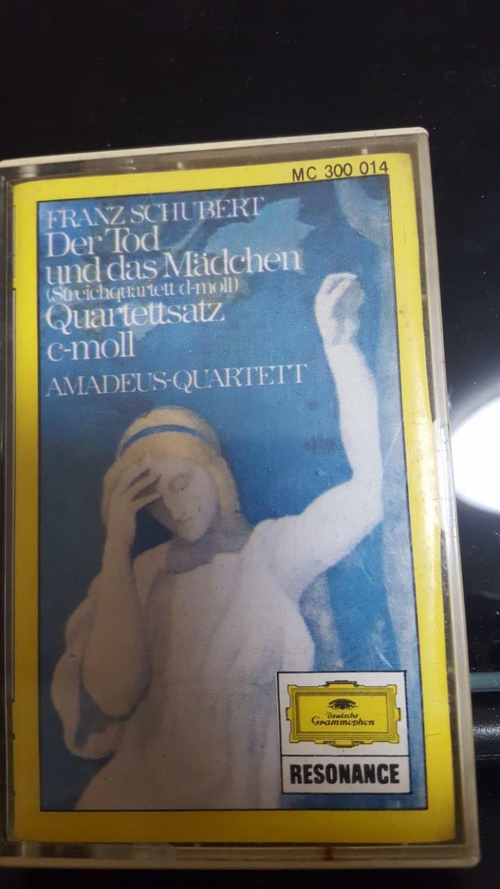 [중고] <tape>카세트테이프 schubert der tod und das madchen amddeus-quartett