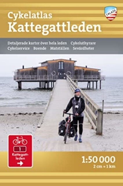 Kattegattleden - Cykelatlas (Paperback)