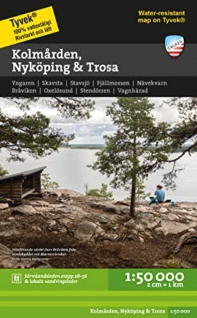 Kolmarden Nykoping & Trosa (Sheet Map, folded)