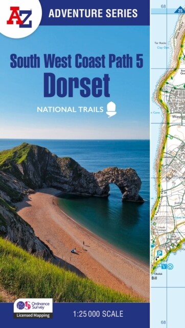 South West Coast Path 5 – Dorset : With Ordnance Survey Mapping (Paperback, 4 Revised edition)