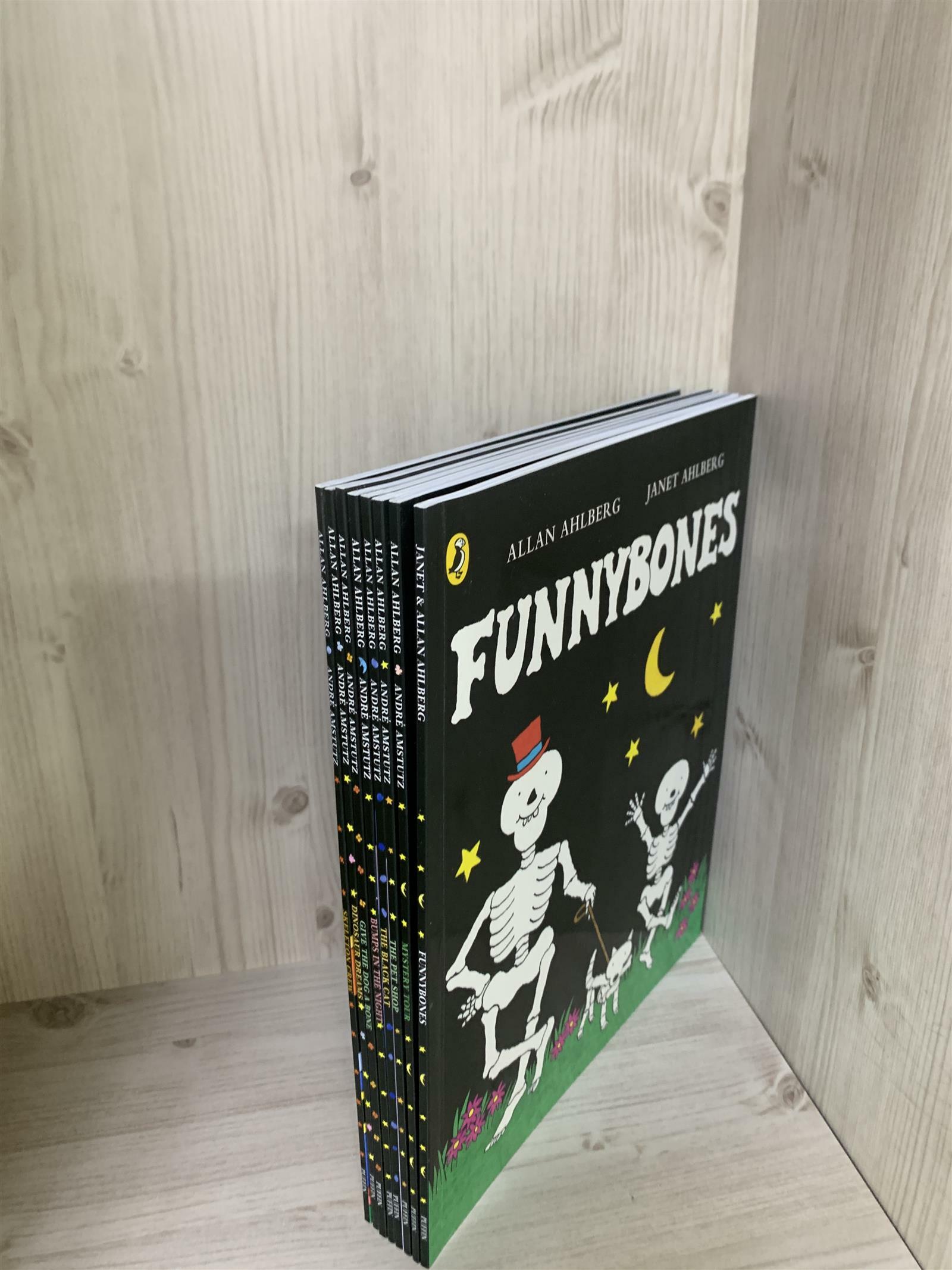 [중고] Funnybones the Collection 8 Books & Audio CD Set (Paperback 8권 + CD 1장)