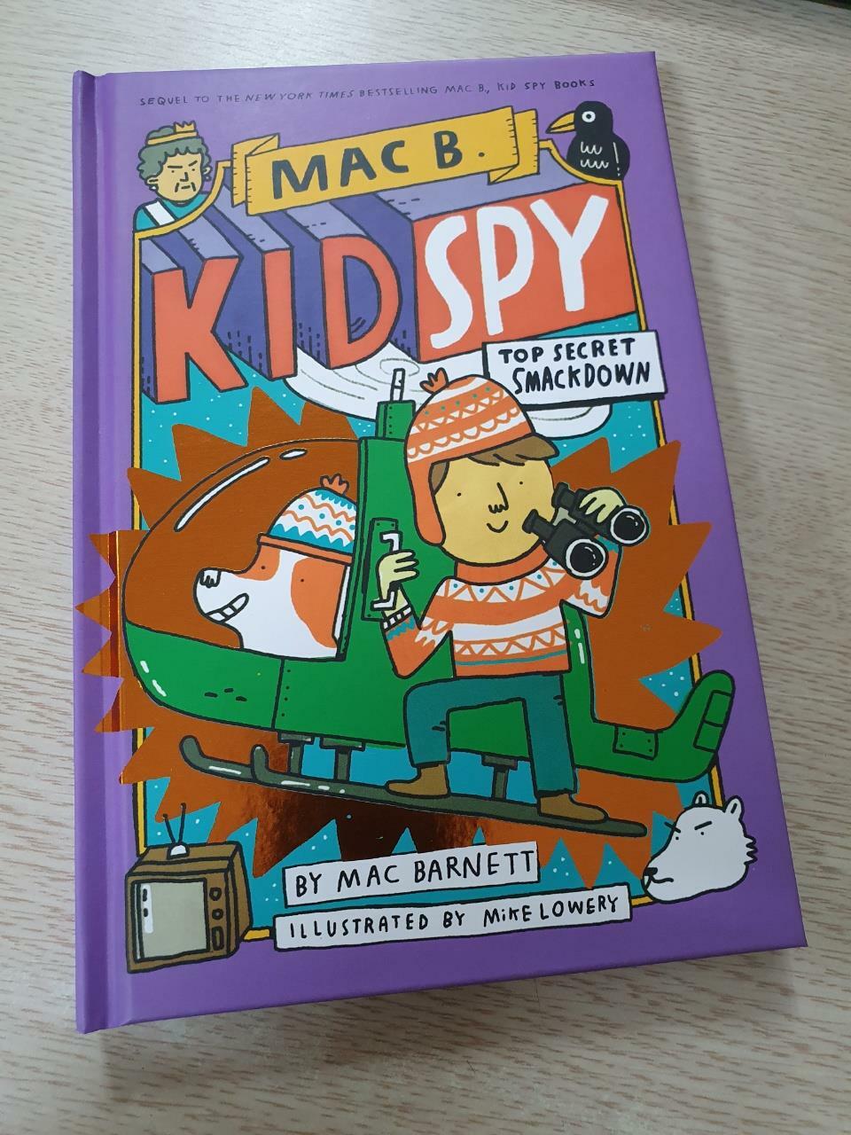 [중고] Top Secret Smackdown (Mac B., Kid Spy #3): Volume 3 (Hardcover)