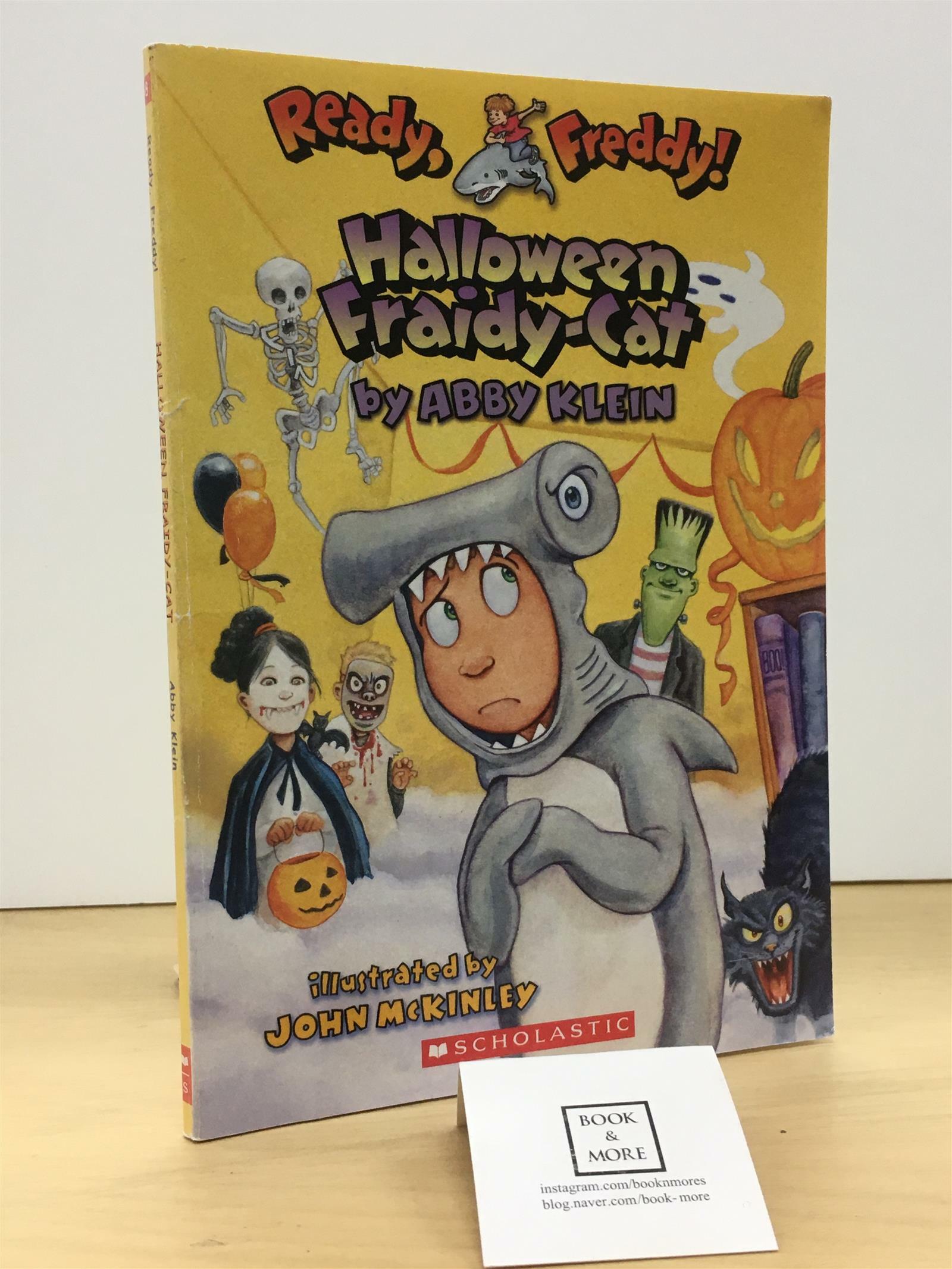 [중고] Ready, Freddy! #8: Halloween Fraidy-Cat (Paperback)