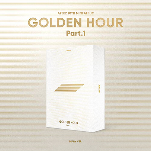 [중고] 에이티즈 - 미니 10집 GOLDEN HOUR : Part.1 [DIARY VER.]