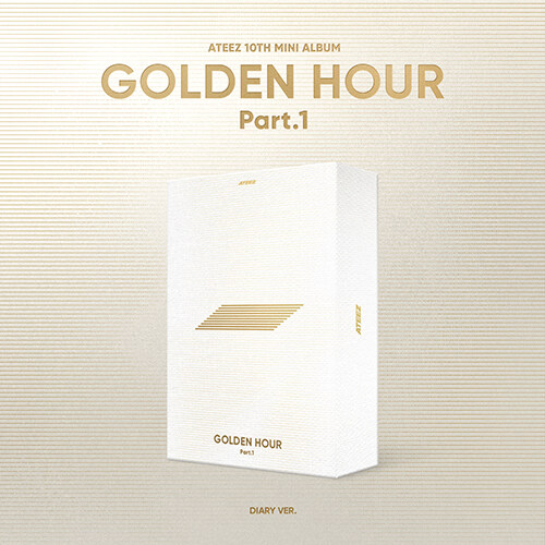 에이티즈 - 미니 10집 GOLDEN HOUR : Part.1 [DIARY VER.]