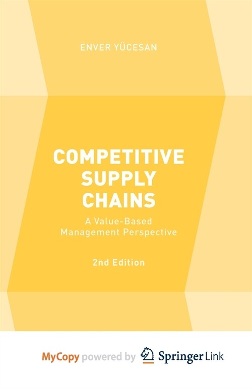 Competitive Supply Chains (Paperback)