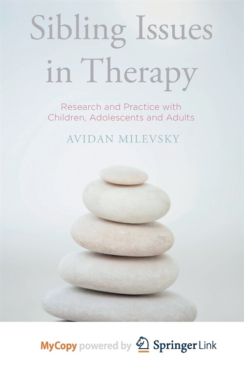 Sibling Issues in Therapy (Paperback)