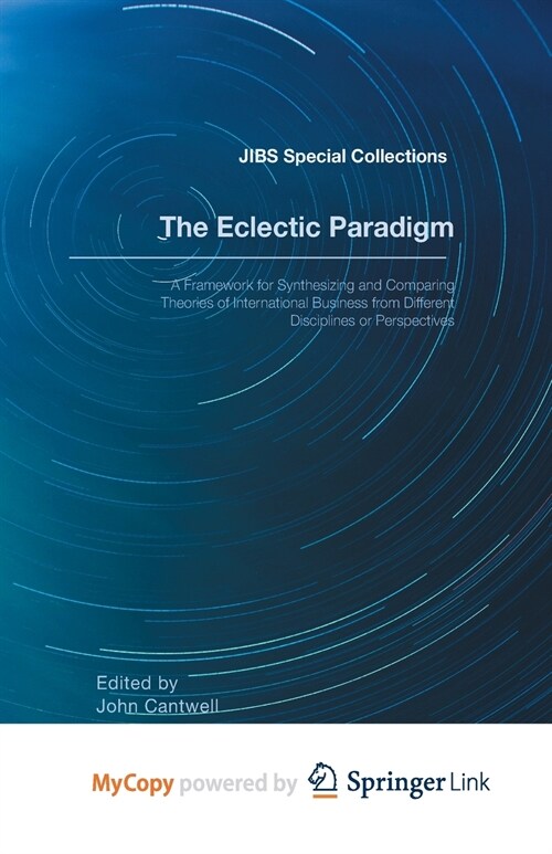 The Eclectic Paradigm (Paperback)