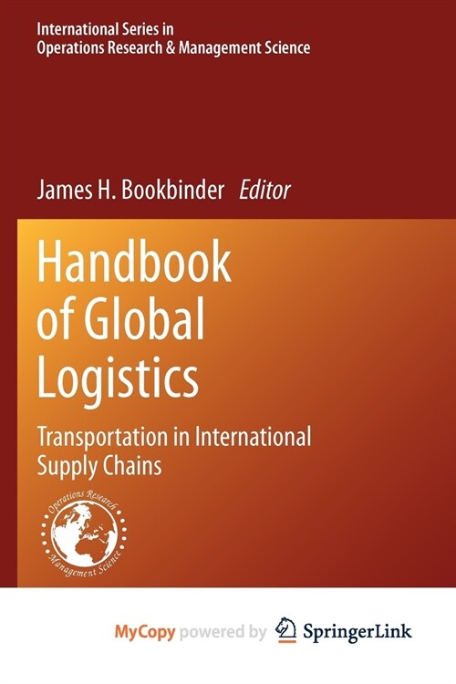 Handbook of Global Logistics (Paperback)