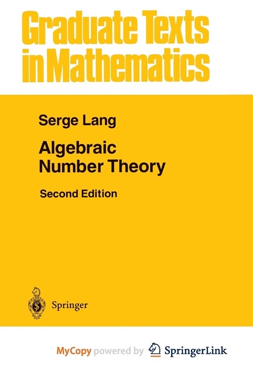 Algebraic Number Theory (Paperback)